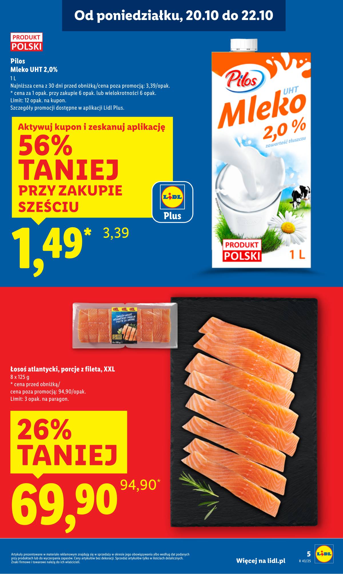 Lidl Lenkija - OFERTA WAŻNA OD 20.10 DO 22.10 5 puslapis