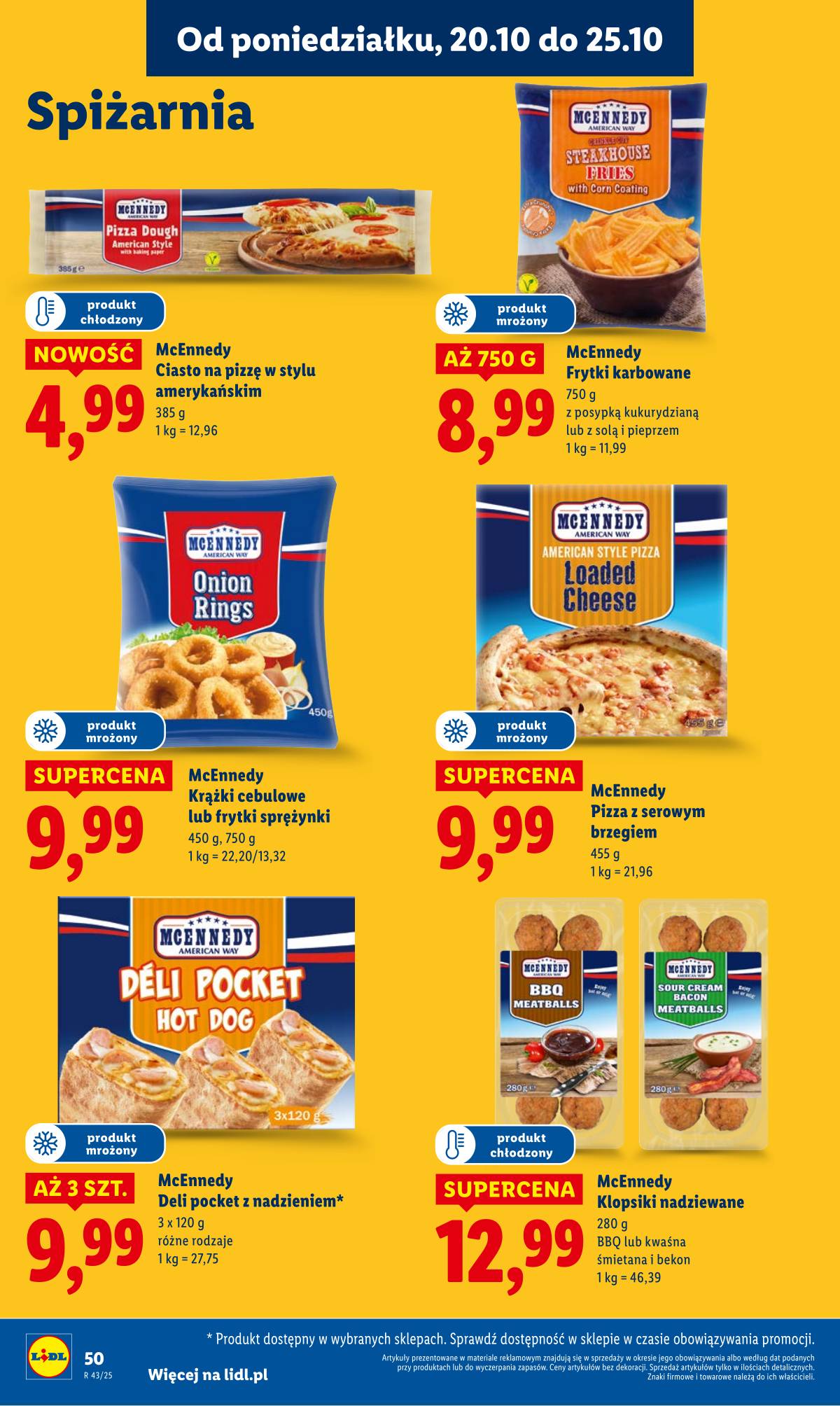 Lidl Lenkija - OFERTA WAŻNA OD 20.10 DO 22.10 50 puslapis
