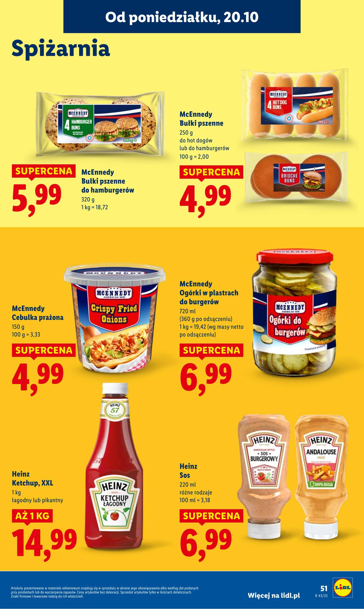 Lidl Lenkija - OFERTA WAŻNA OD 20.10 DO 22.10 51 puslapis