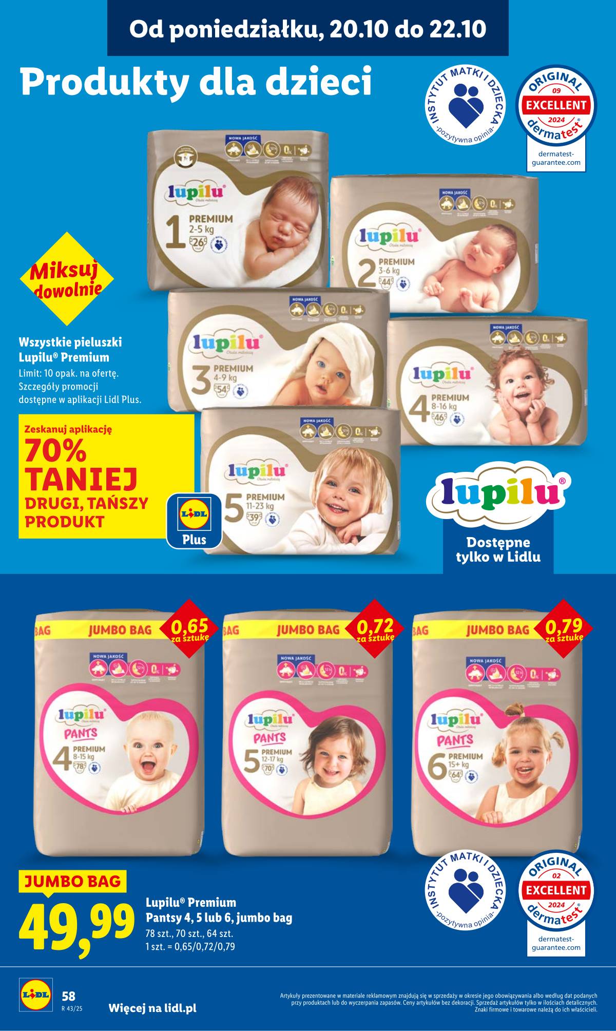 Lidl Lenkija - OFERTA WAŻNA OD 20.10 DO 22.10 58 puslapis