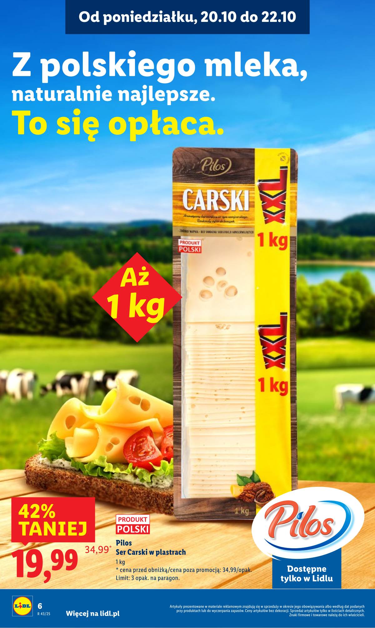 Lidl Lenkija - OFERTA WAŻNA OD 20.10 DO 22.10 6 puslapis