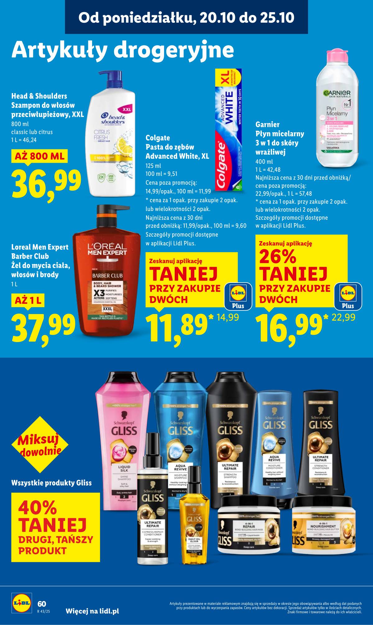 Lidl Lenkija - OFERTA WAŻNA OD 20.10 DO 22.10 60 puslapis