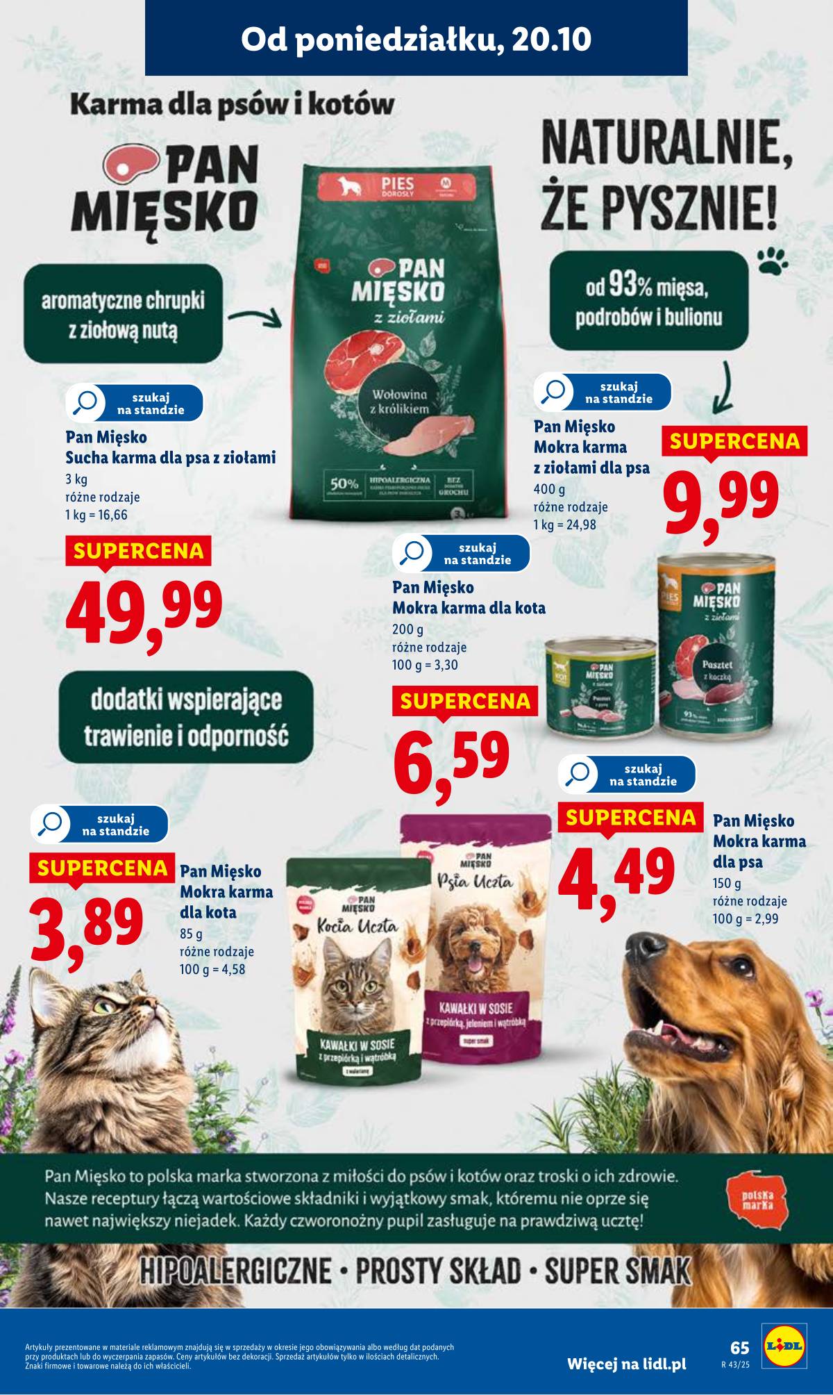 Lidl Lenkija - OFERTA WAŻNA OD 20.10 DO 22.10 65 puslapis