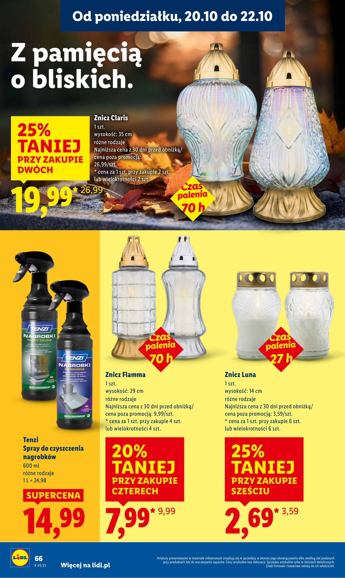 Lidl Lenkija - OFERTA WAŻNA OD 20.10 DO 22.10 66 puslapis