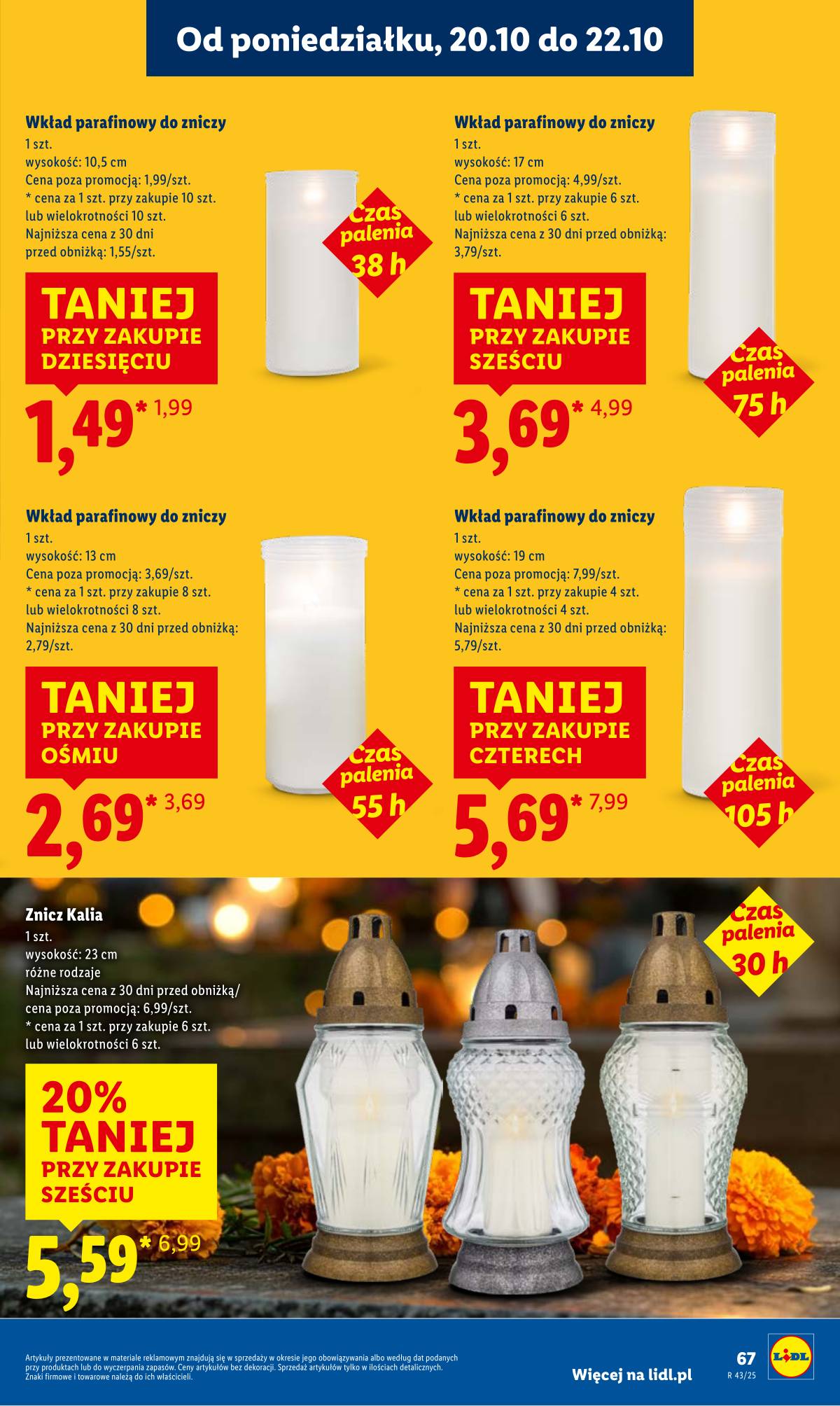 Lidl Lenkija - OFERTA WAŻNA OD 20.10 DO 22.10 67 puslapis