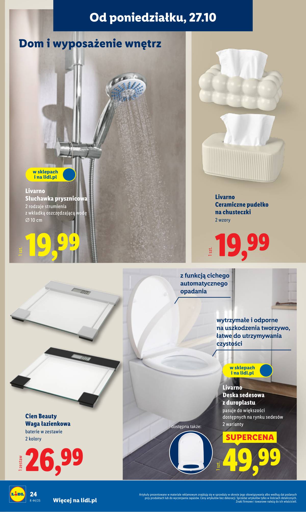 Lidl Lenkija - OFERTA WAŻNA OD 27.10 28 puslapis
