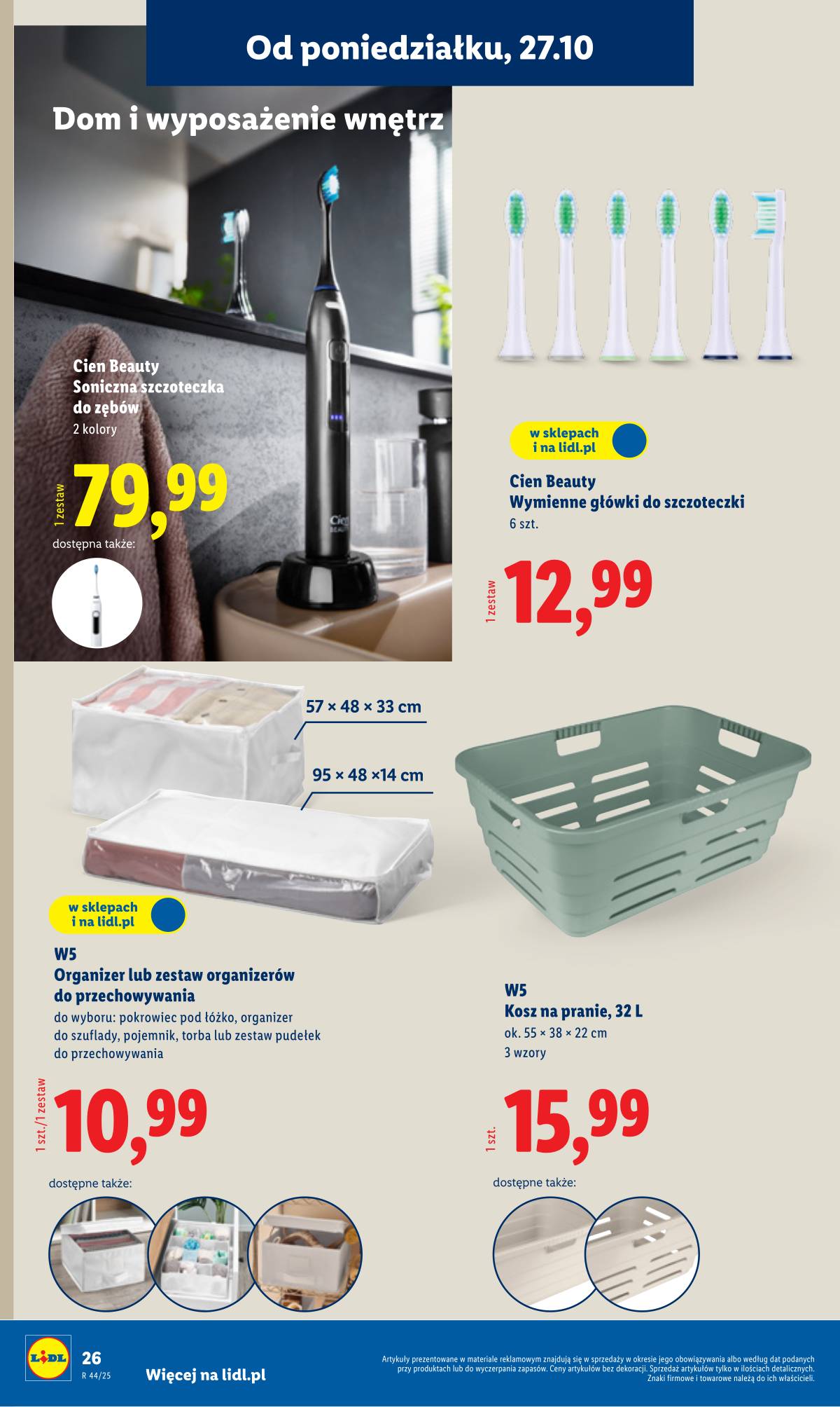 Lidl Lenkija - OFERTA WAŻNA OD 27.10 30 puslapis