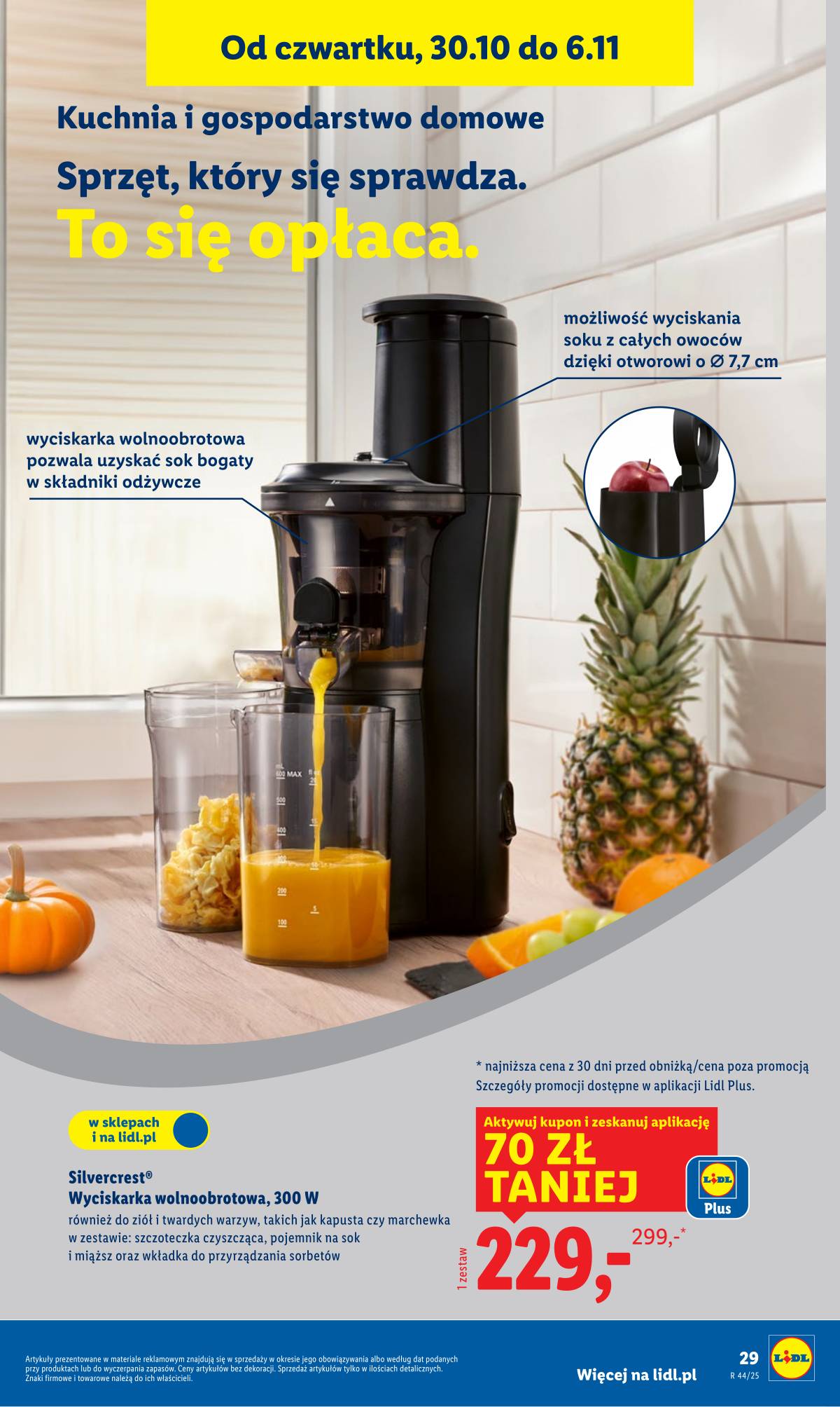 Lidl Lenkija - OFERTA WAŻNA OD 27.10 33 puslapis