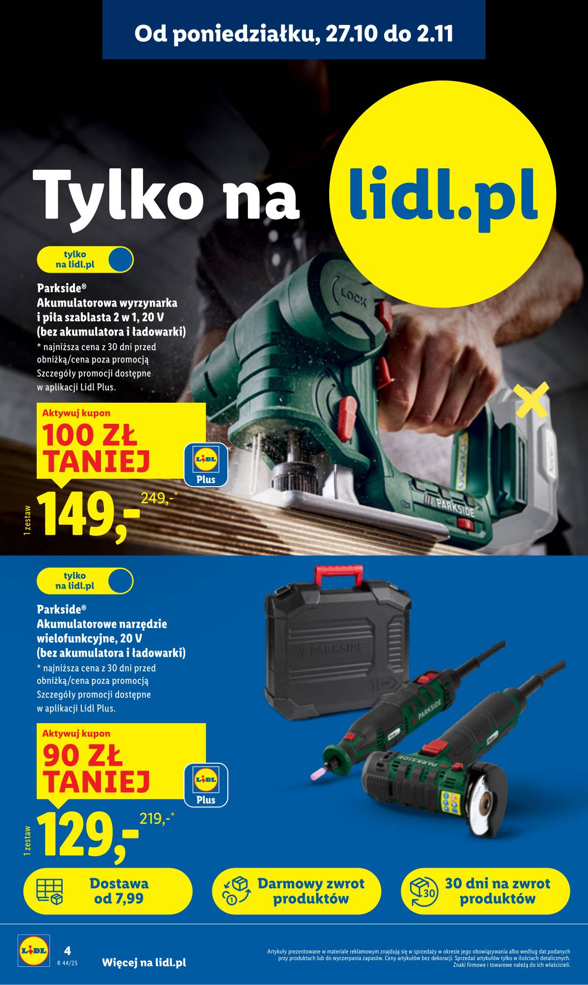 Lidl Lenkija - OFERTA WAŻNA OD 27.10 4 puslapis