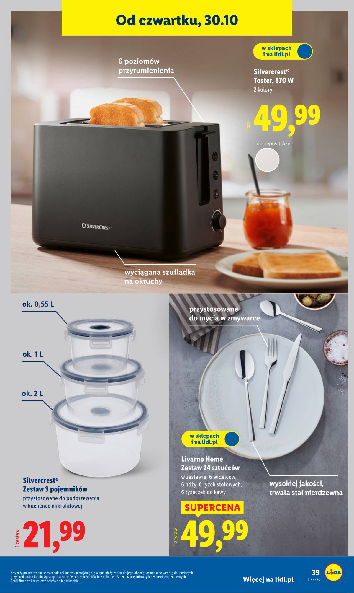 Lidl Lenkija - OFERTA WAŻNA OD 27.10 43 puslapis