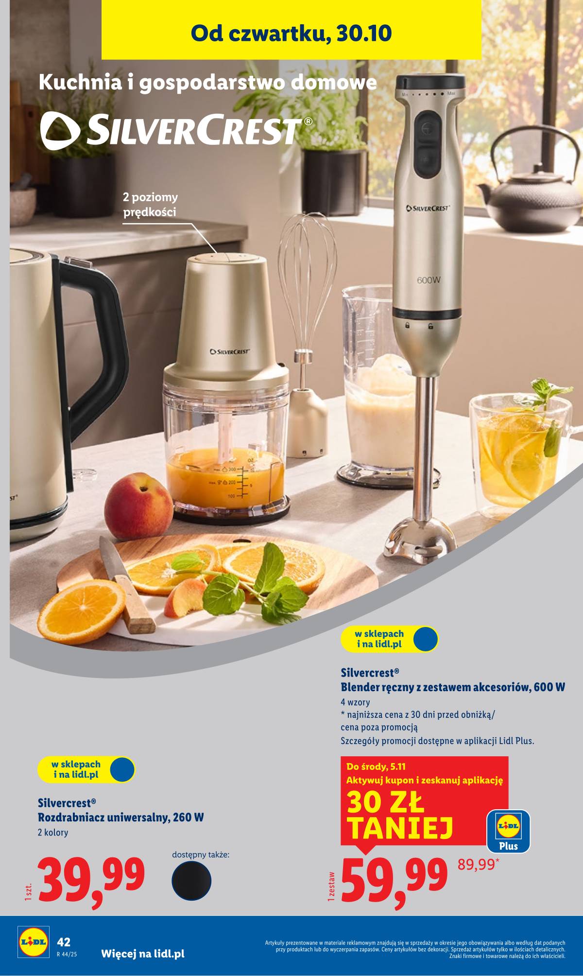 Lidl Lenkija - OFERTA WAŻNA OD 27.10 46 puslapis