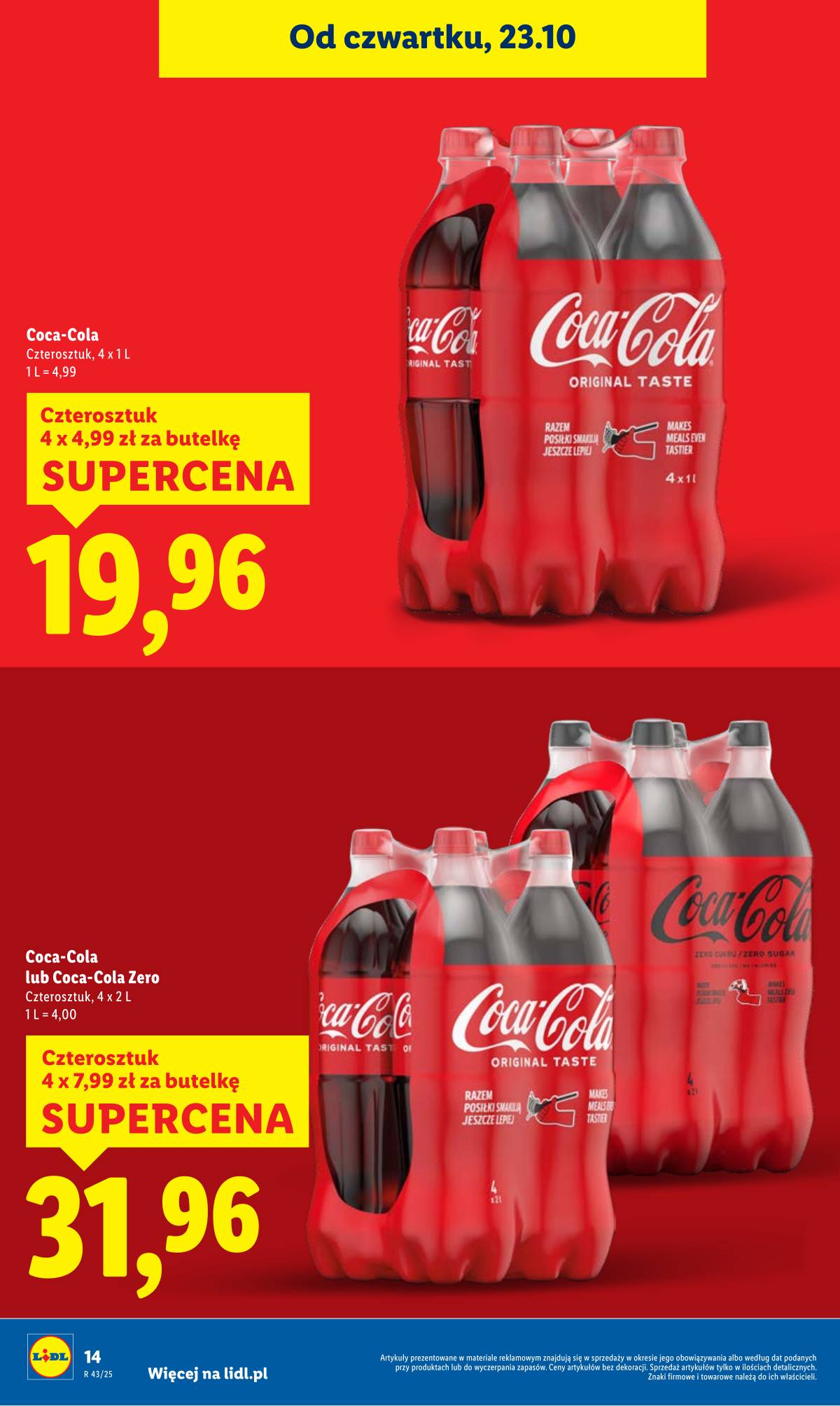 Lidl Lenkija - OFERTA WAŻNA OD 23.10 DO 25.10 14 puslapis