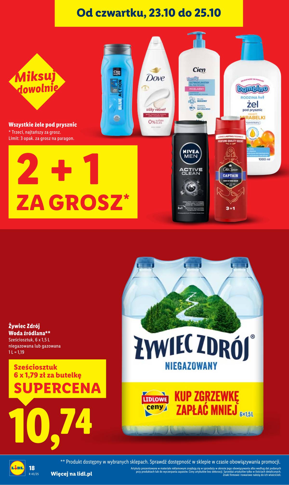 Lidl Lenkija - OFERTA WAŻNA OD 23.10 DO 25.10 18 puslapis