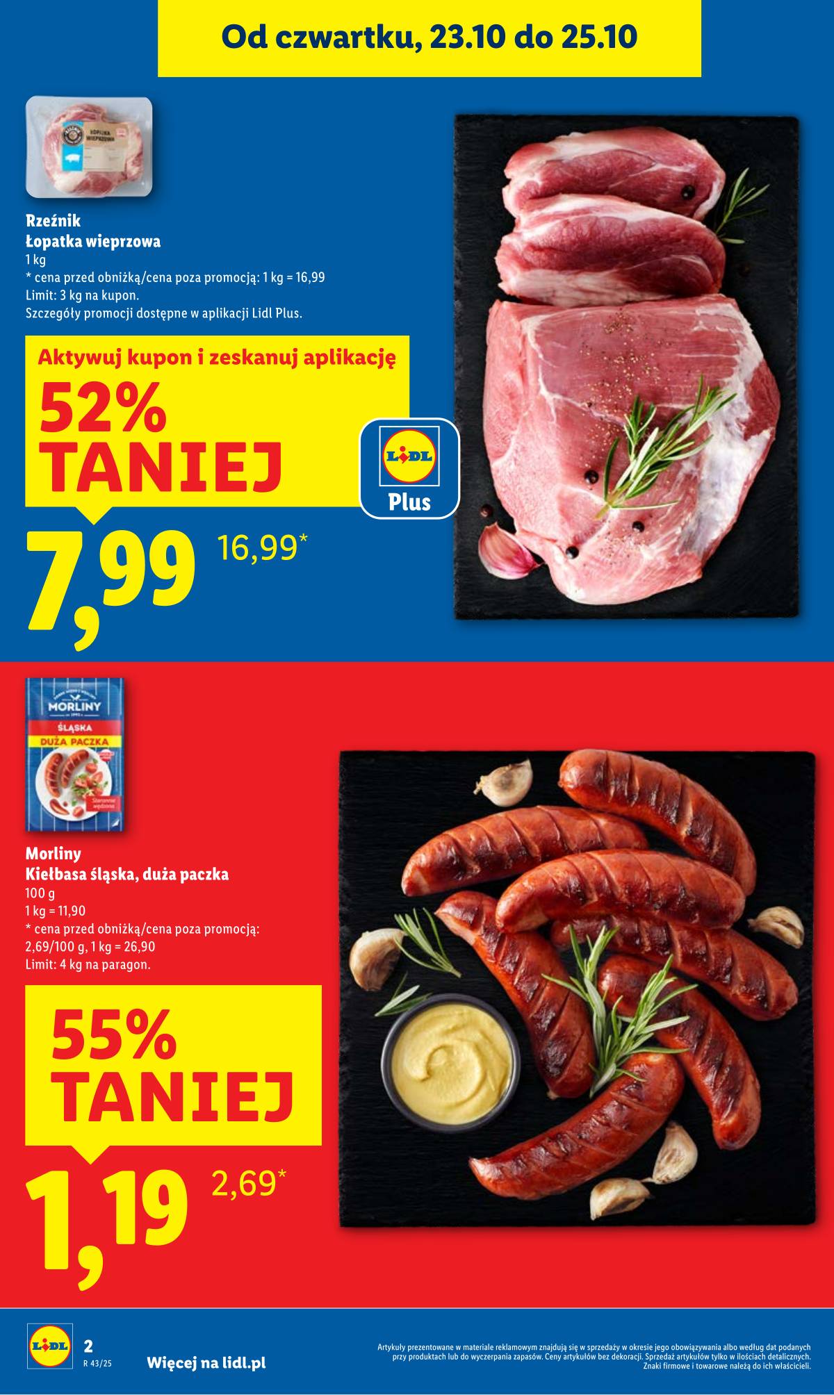 Lidl Lenkija - OFERTA WAŻNA OD 23.10 DO 25.10 2 puslapis