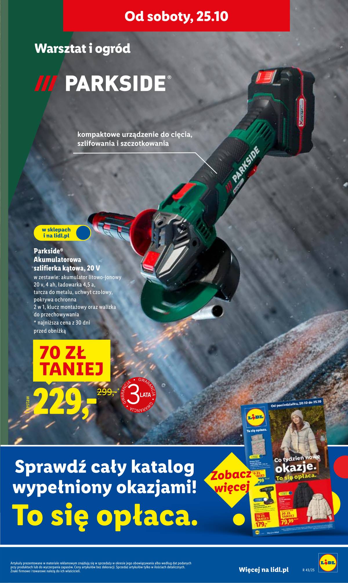 Lidl Lenkija - OFERTA WAŻNA OD 23.10 DO 25.10 25 puslapis