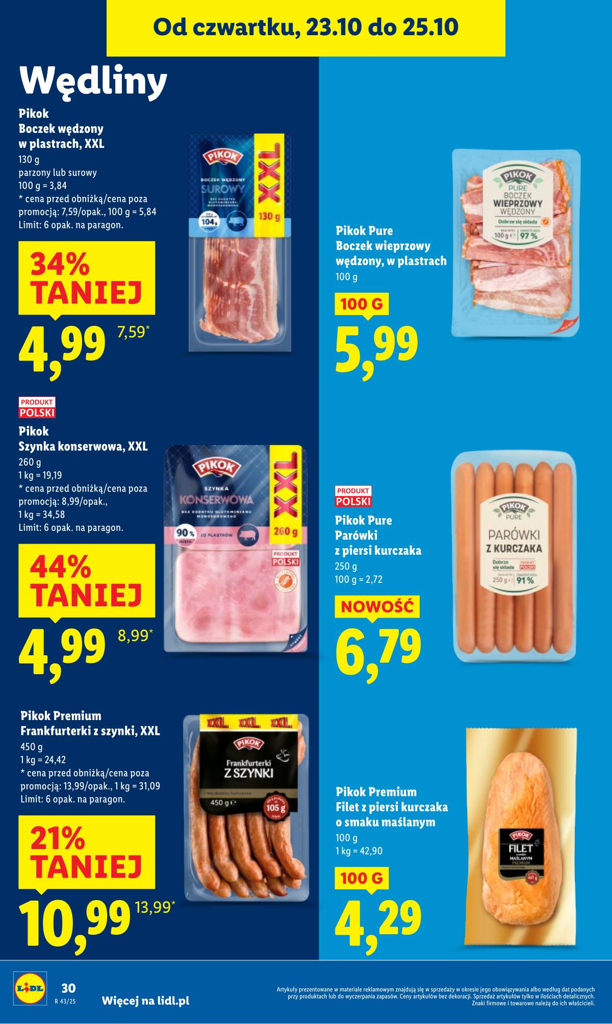 Lidl Lenkija - OFERTA WAŻNA OD 23.10 DO 25.10 34 puslapis