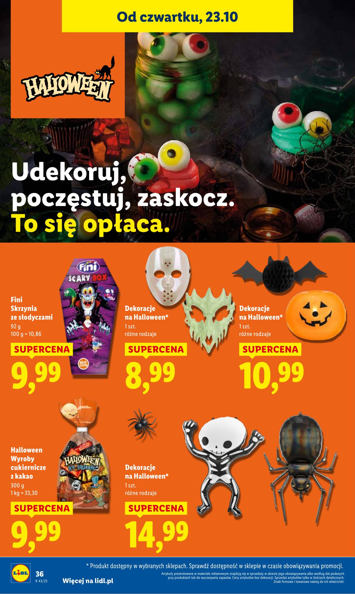 Lidl Lenkija - OFERTA WAŻNA OD 23.10 DO 25.10 40 puslapis