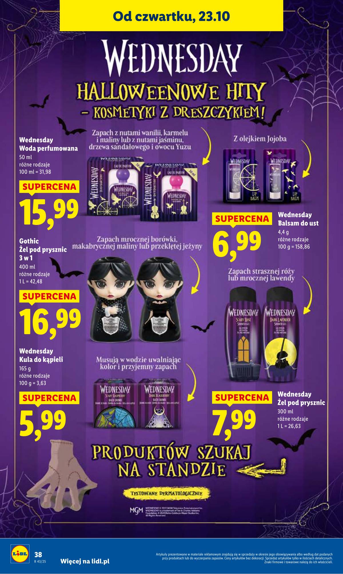 Lidl Lenkija - OFERTA WAŻNA OD 23.10 DO 25.10 42 puslapis