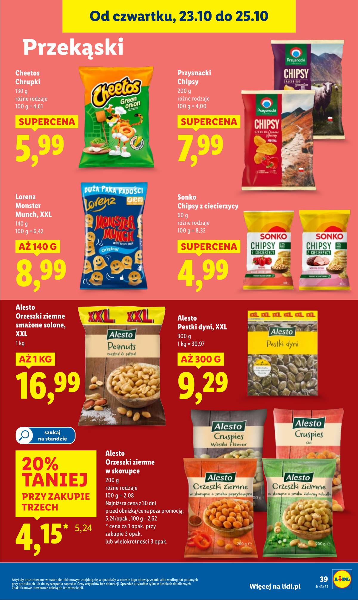 Lidl Lenkija - OFERTA WAŻNA OD 23.10 DO 25.10 43 puslapis