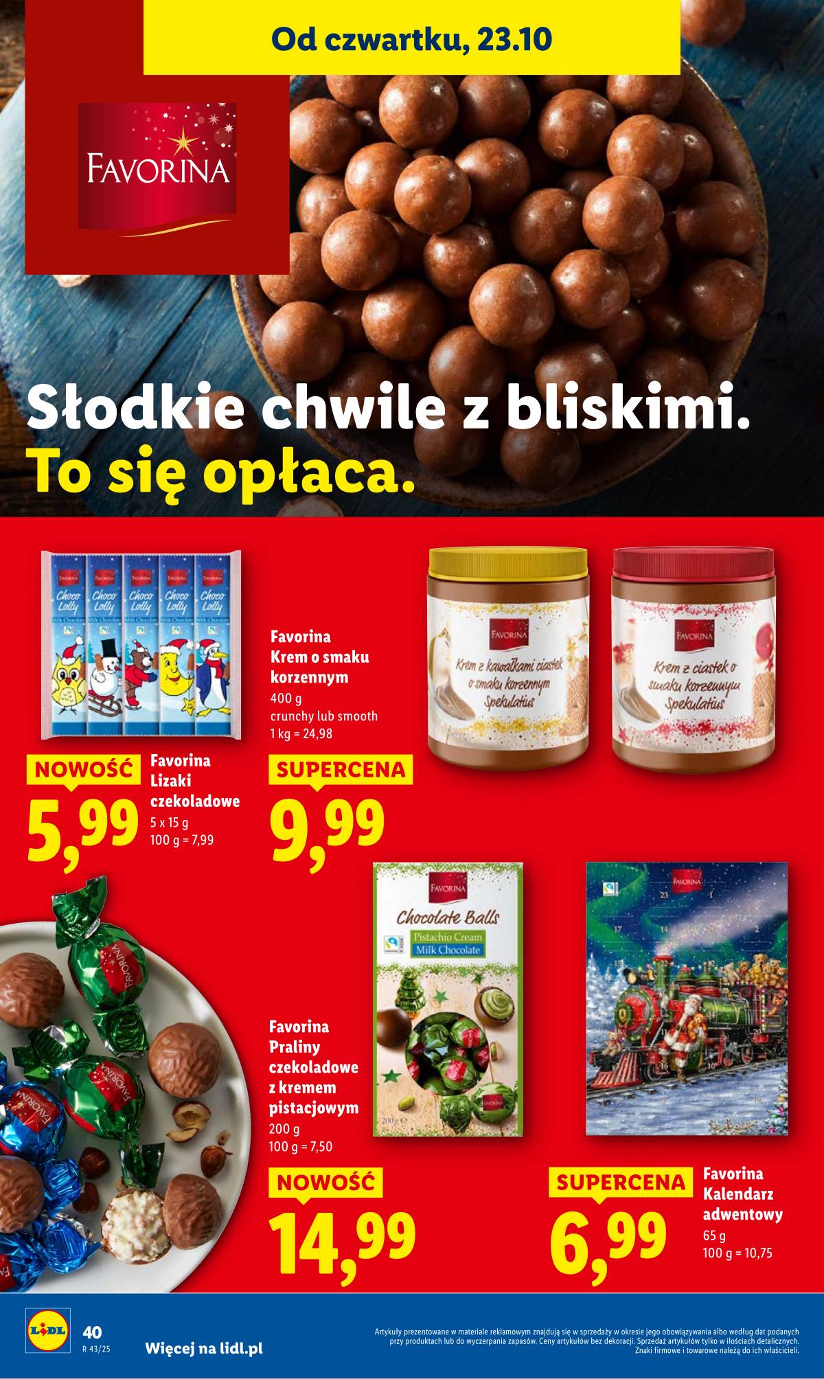 Lidl Lenkija - OFERTA WAŻNA OD 23.10 DO 25.10 44 puslapis