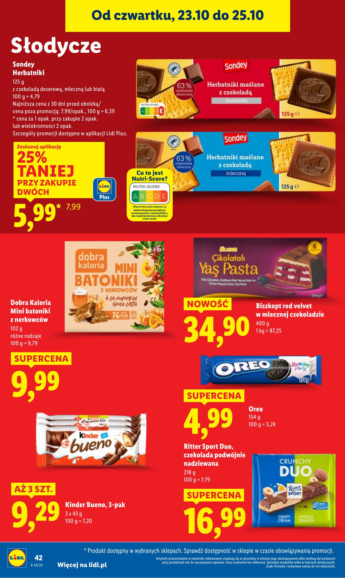 Lidl Lenkija - OFERTA WAŻNA OD 23.10 DO 25.10 46 puslapis