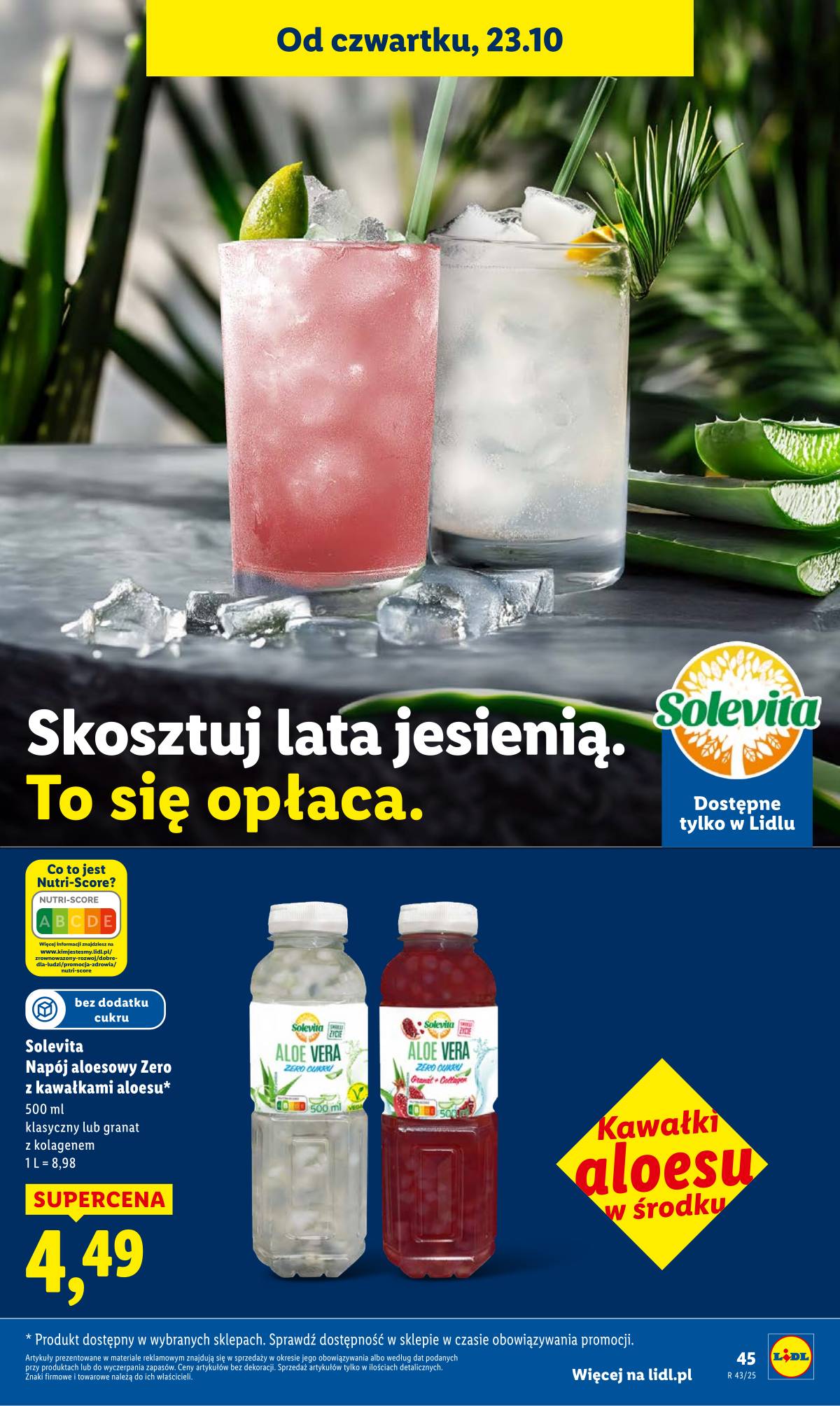 Lidl Lenkija - OFERTA WAŻNA OD 23.10 DO 25.10 49 puslapis