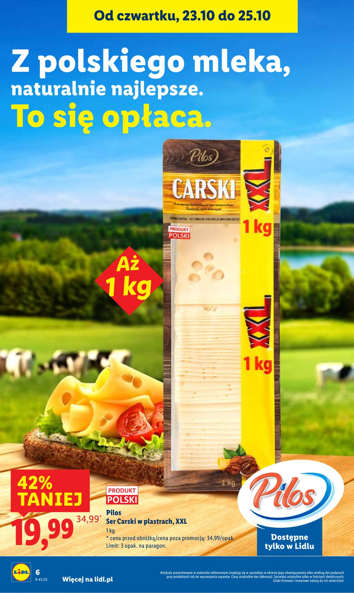 Lidl Lenkija - OFERTA WAŻNA OD 23.10 DO 25.10 6 puslapis