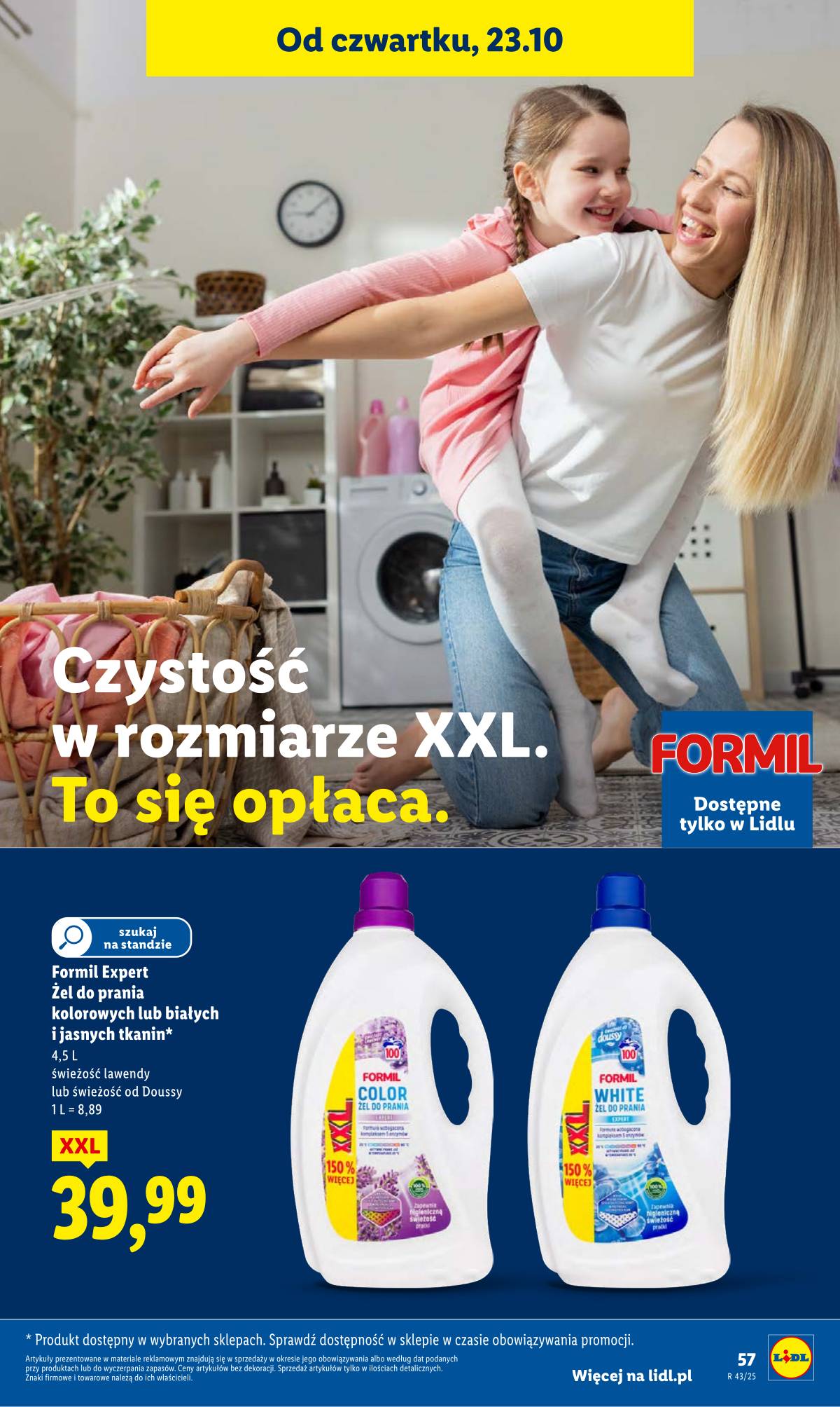 Lidl Lenkija - OFERTA WAŻNA OD 23.10 DO 25.10 61 puslapis