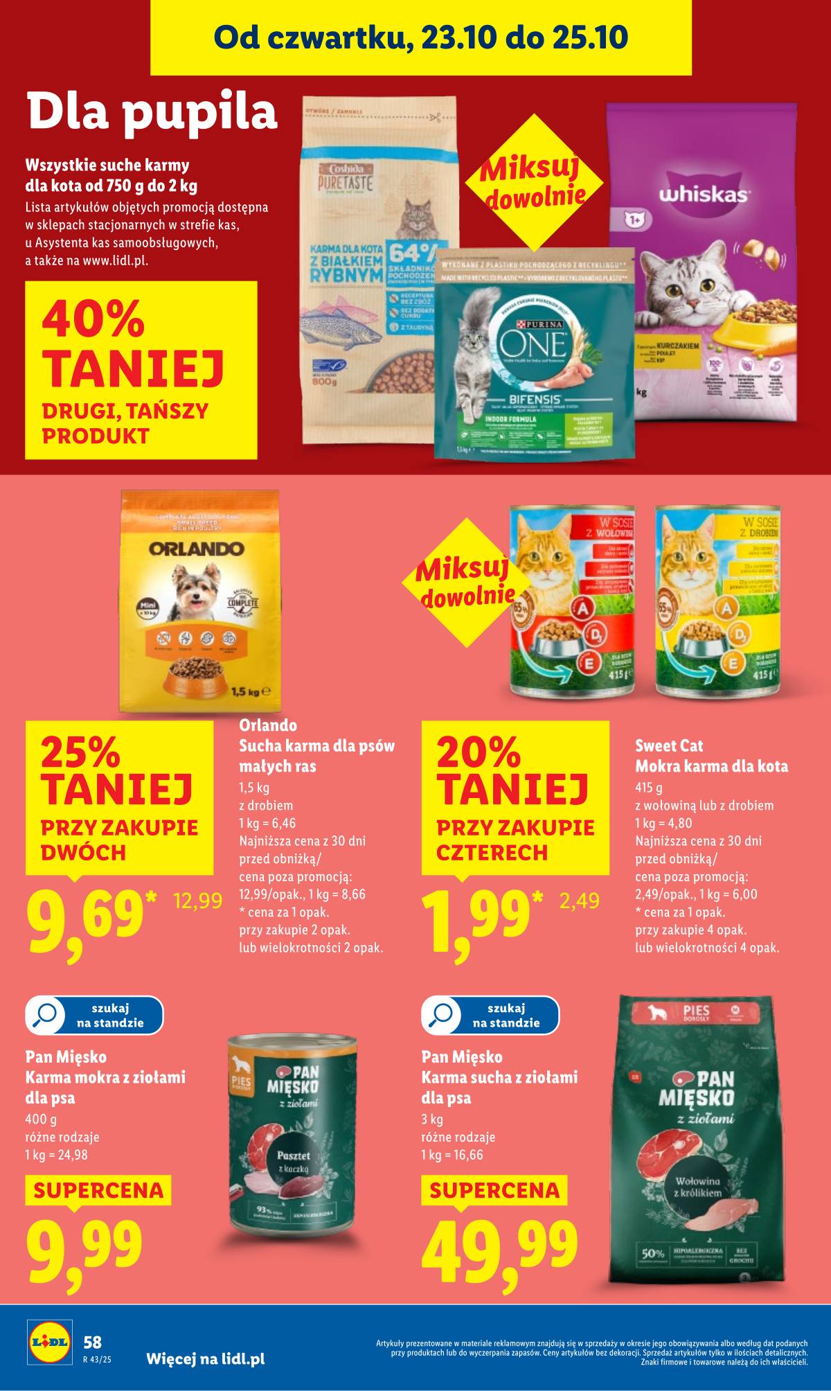 Lidl Lenkija - OFERTA WAŻNA OD 23.10 DO 25.10 62 puslapis