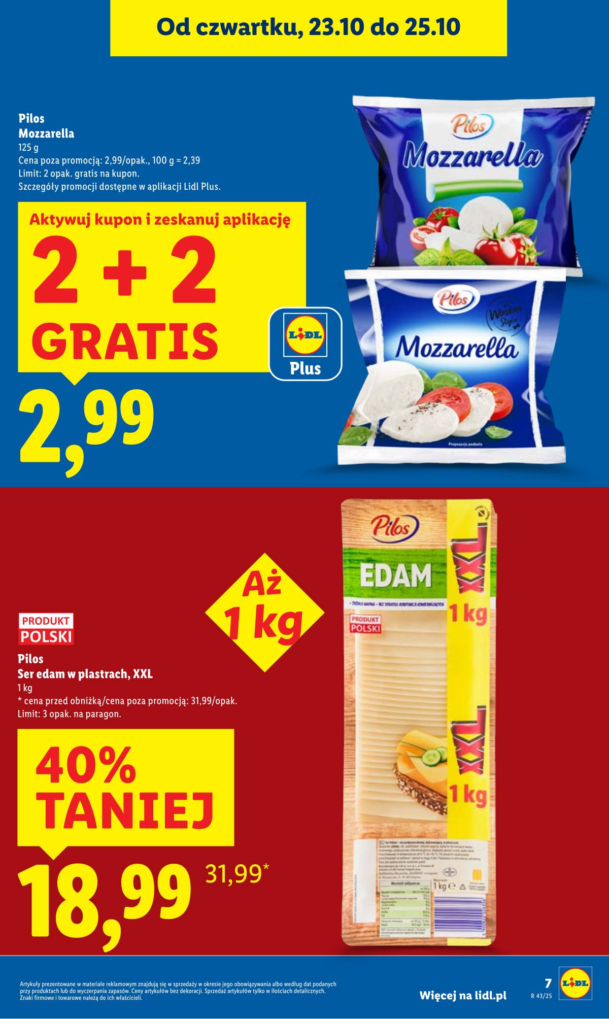 Lidl Lenkija - OFERTA WAŻNA OD 23.10 DO 25.10 7 puslapis