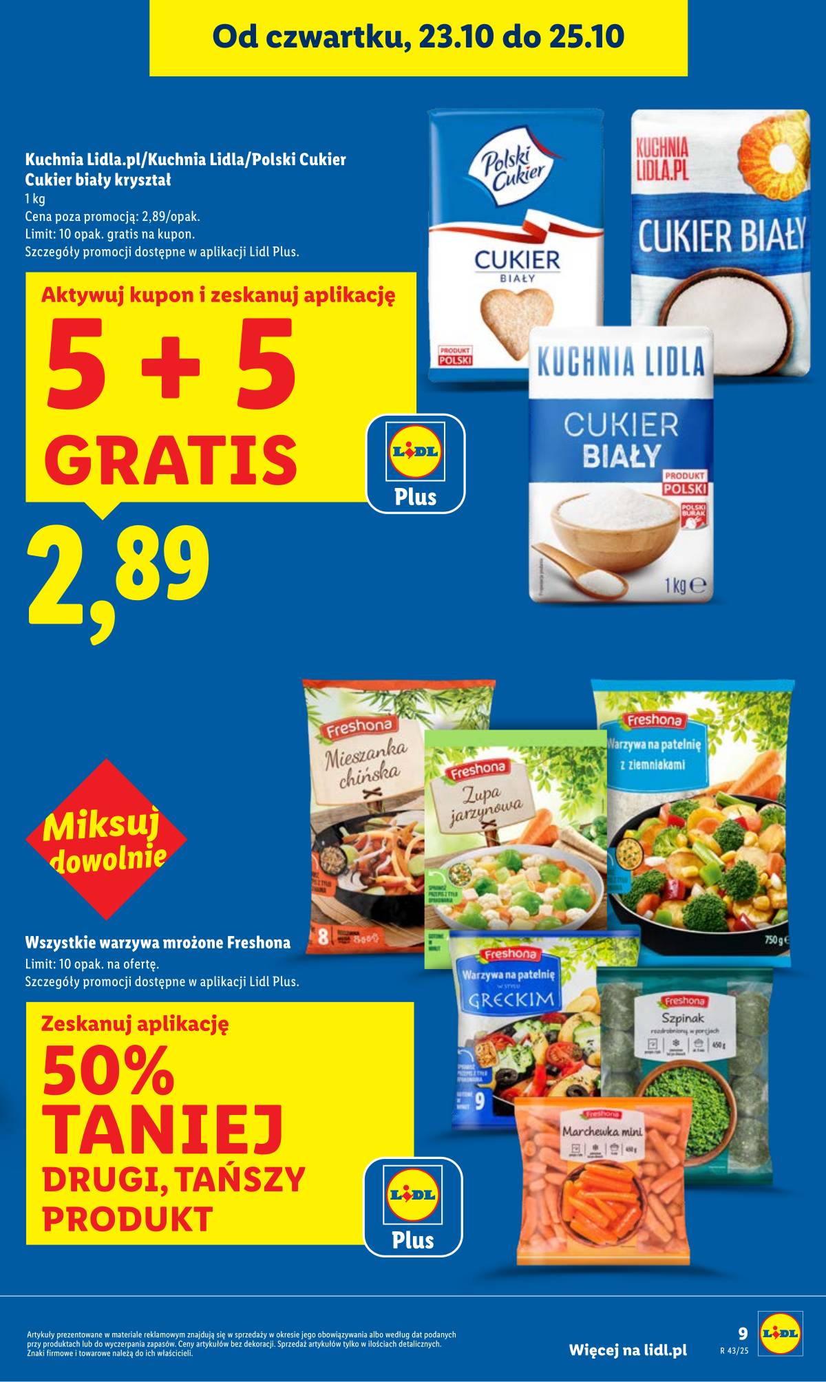 Lidl Lenkija - OFERTA WAŻNA OD 23.10 DO 25.10 9 puslapis