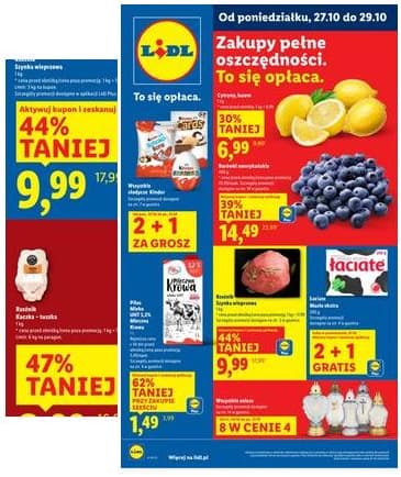 Lidl Lenkija - OFERTA WAŻNA OD 27.10 DO 29.10 2025-10-27 – 2025-10-29