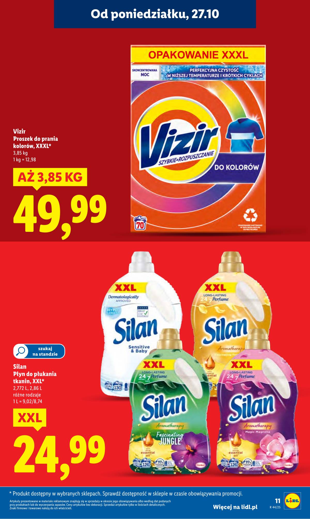 Lidl Lenkija - OFERTA WAŻNA OD 27.10 DO 29.10 11 puslapis