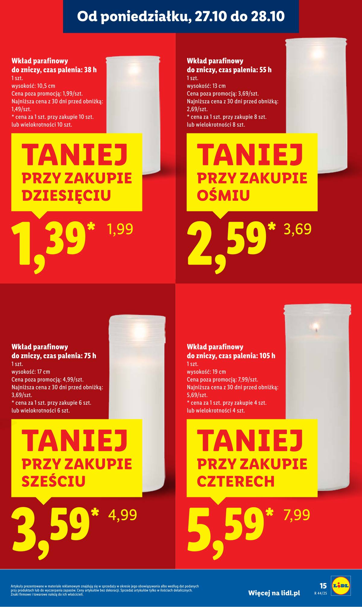 Lidl Lenkija - OFERTA WAŻNA OD 27.10 DO 29.10 15 puslapis