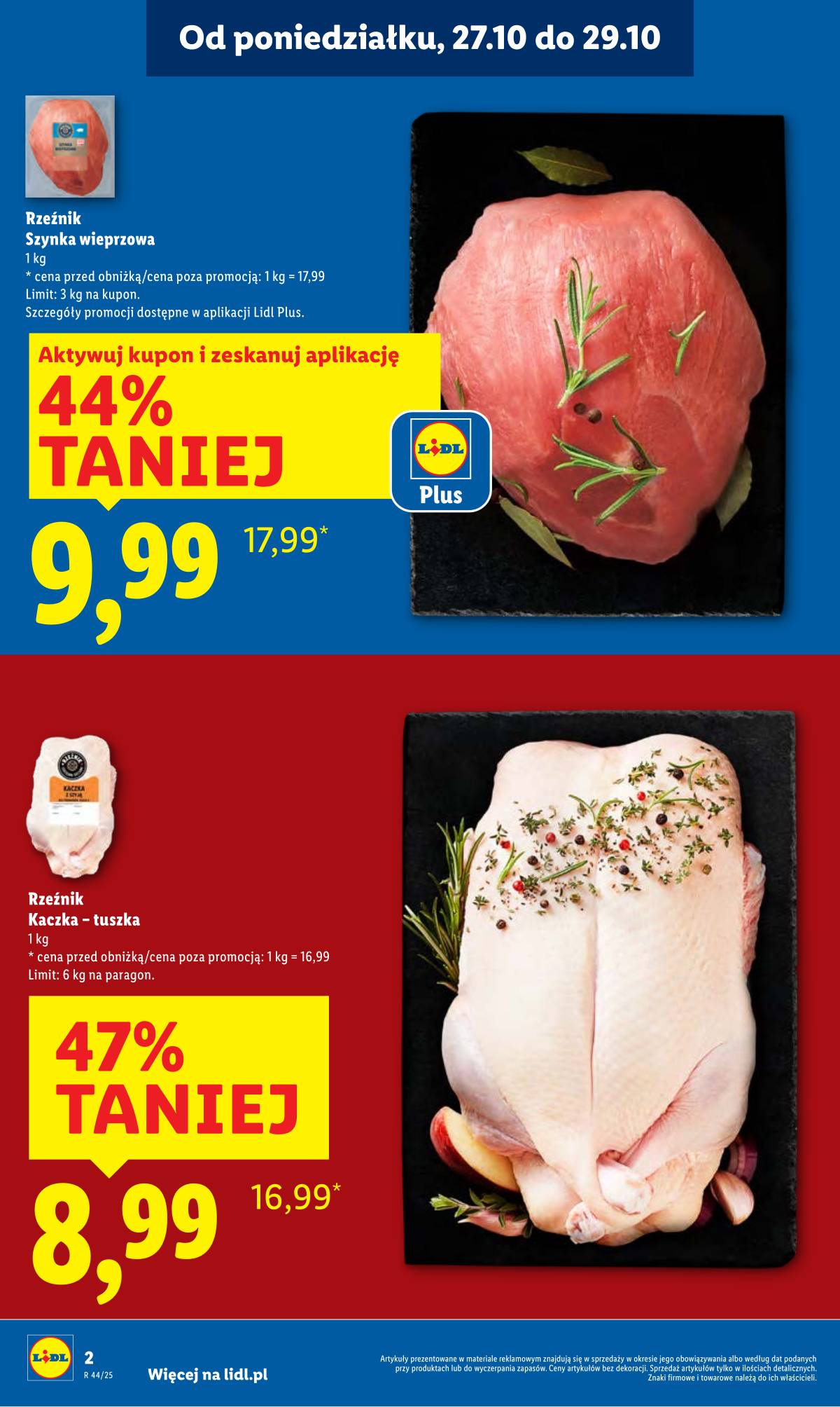 Lidl Lenkija - OFERTA WAŻNA OD 27.10 DO 29.10 2 puslapis