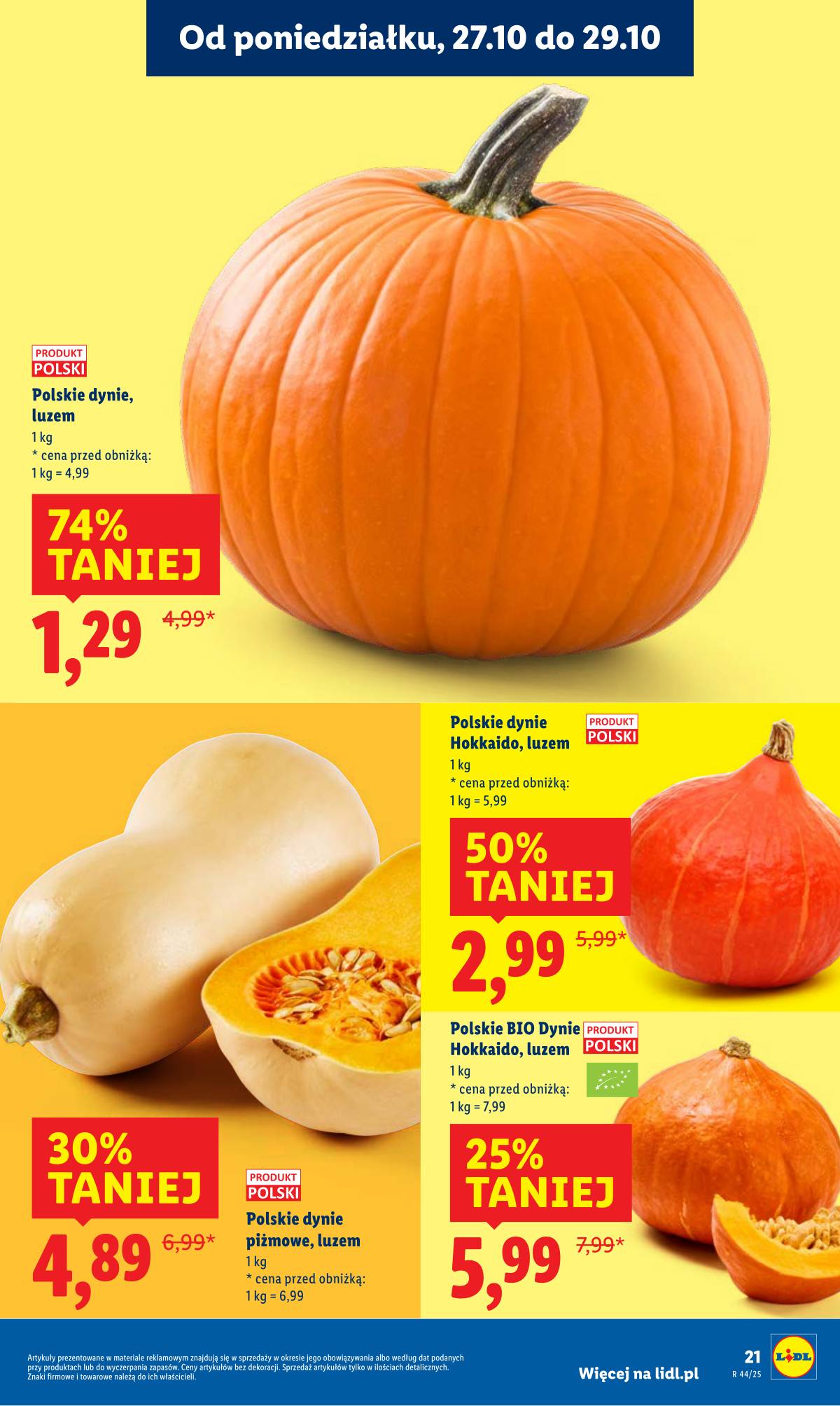 Lidl Lenkija - OFERTA WAŻNA OD 27.10 DO 29.10 23 puslapis