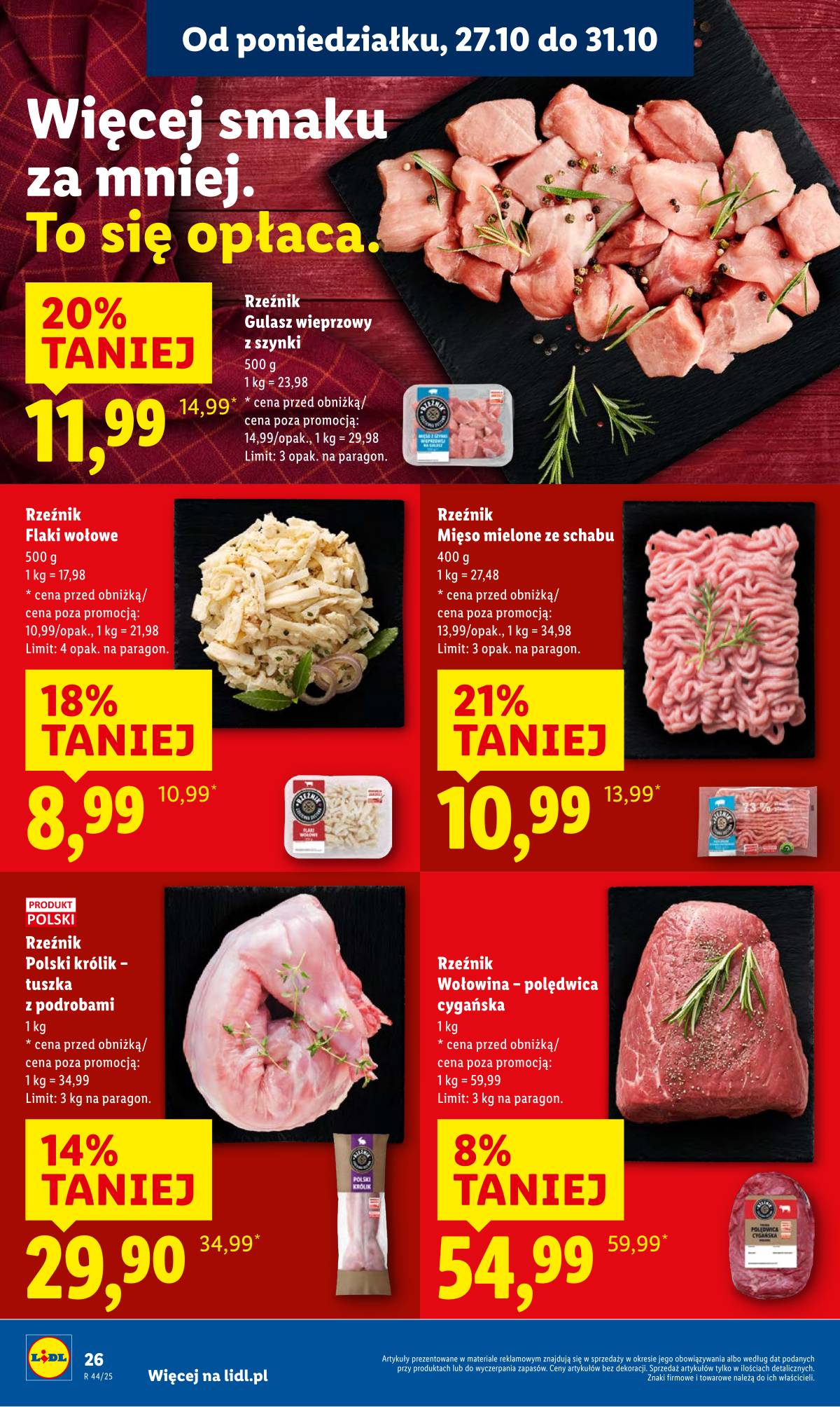 Lidl Lenkija - OFERTA WAŻNA OD 27.10 DO 29.10 30 puslapis