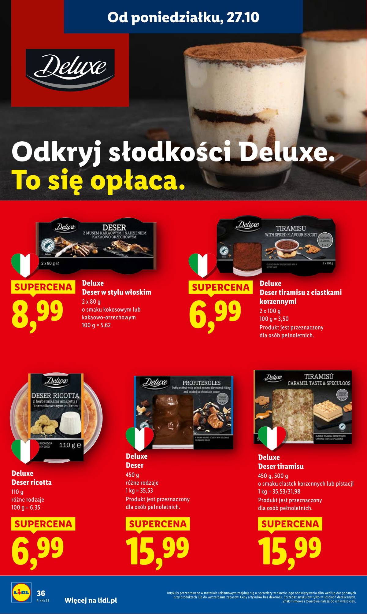Lidl Lenkija - OFERTA WAŻNA OD 27.10 DO 29.10 40 puslapis