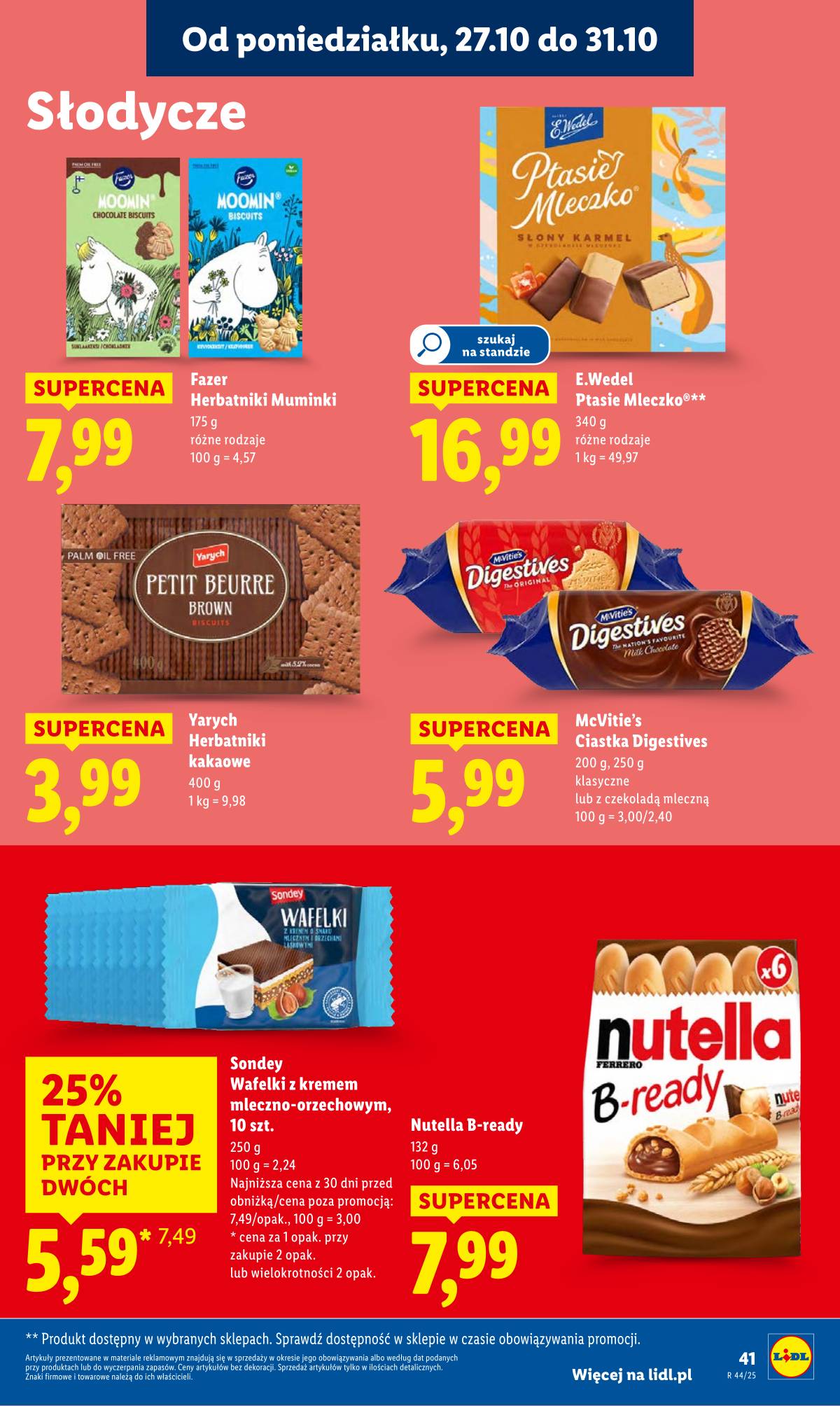 Lidl Lenkija - OFERTA WAŻNA OD 27.10 DO 29.10 45 puslapis