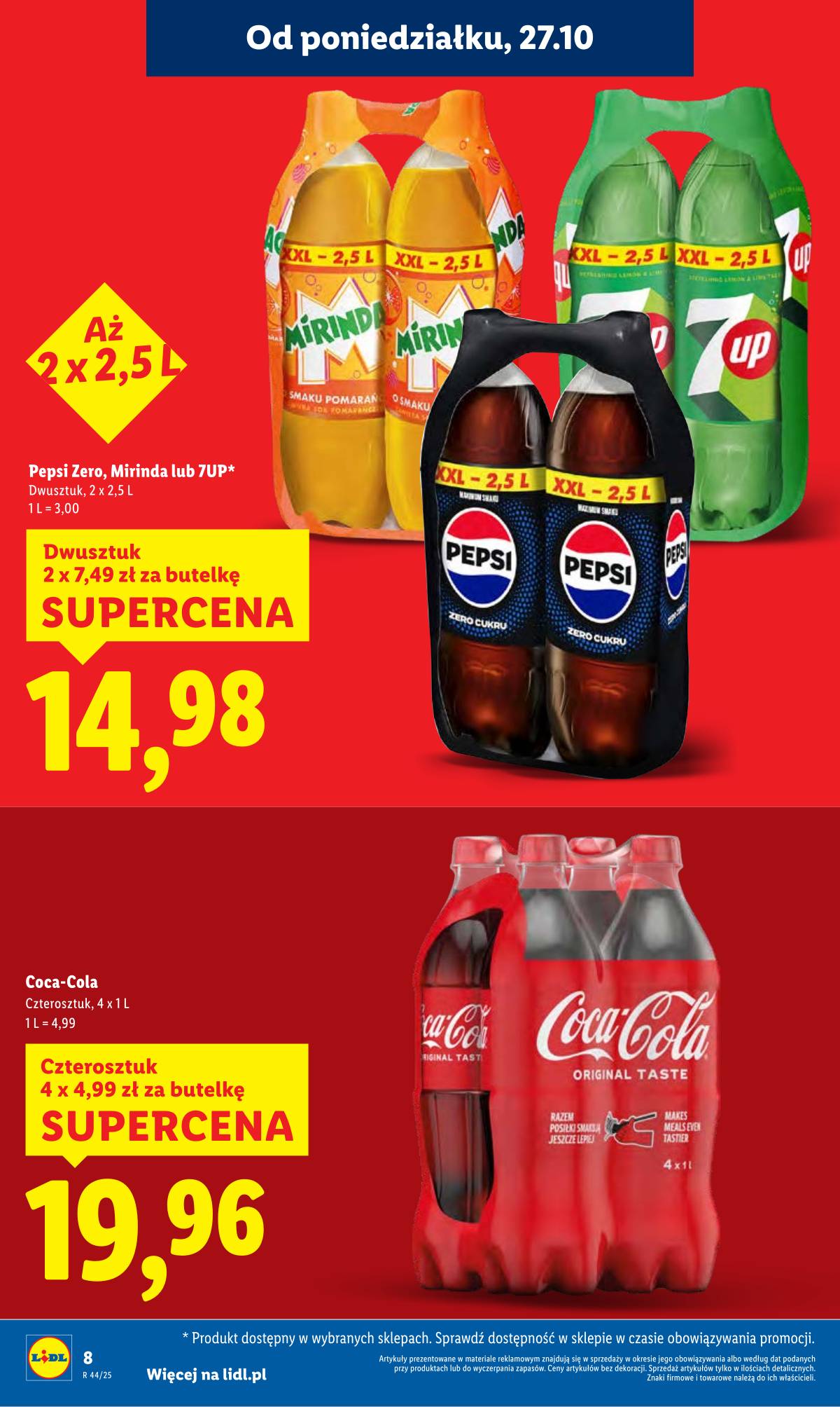 Lidl Lenkija - OFERTA WAŻNA OD 27.10 DO 29.10 8 puslapis
