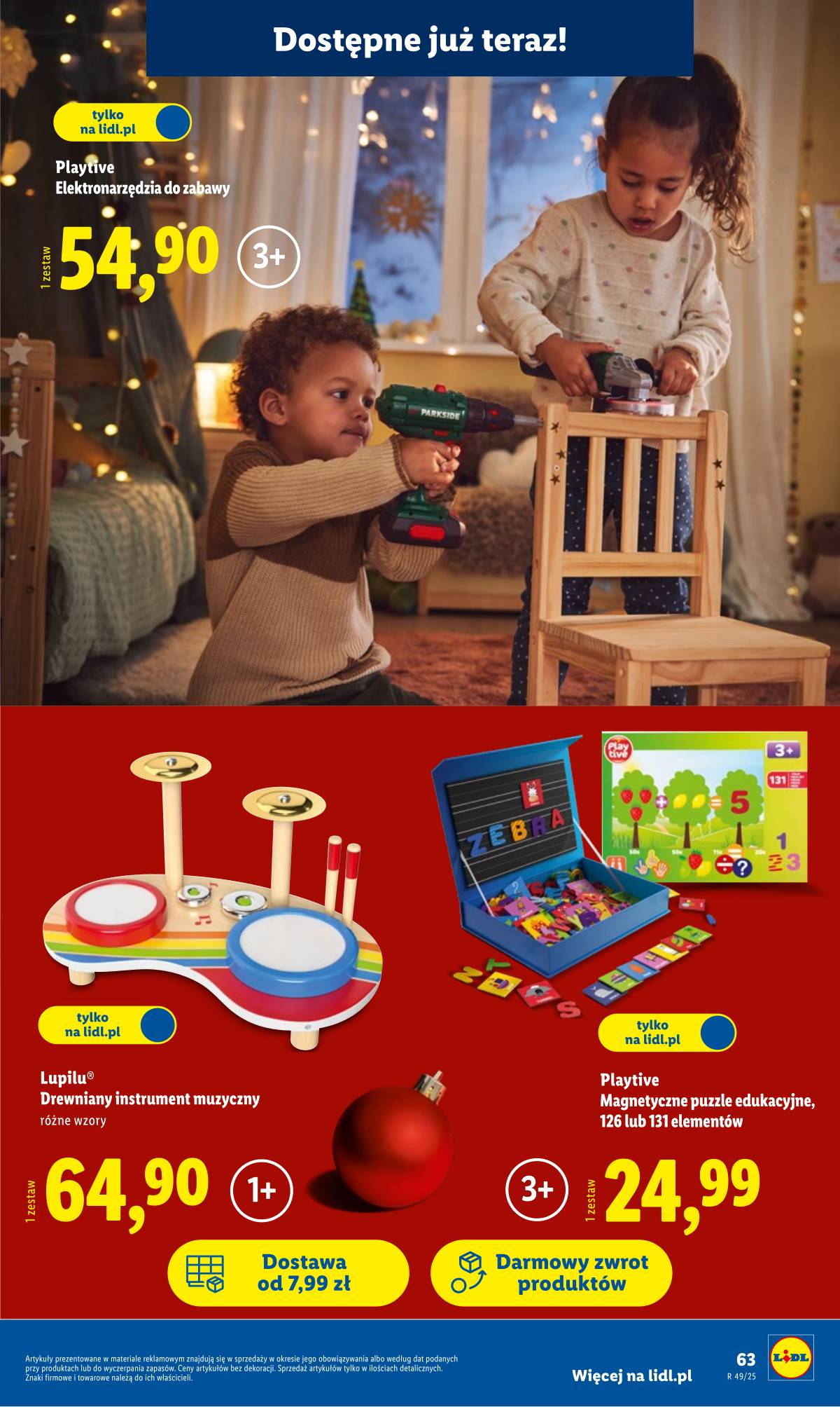 Lidl Lenkija - Katalog Zabawki 63 puslapis