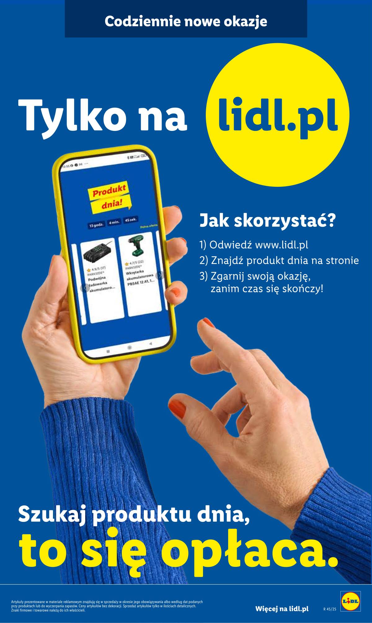 Lidl Lenkija - OFERTA WAŻNA OD 3.11 11 puslapis