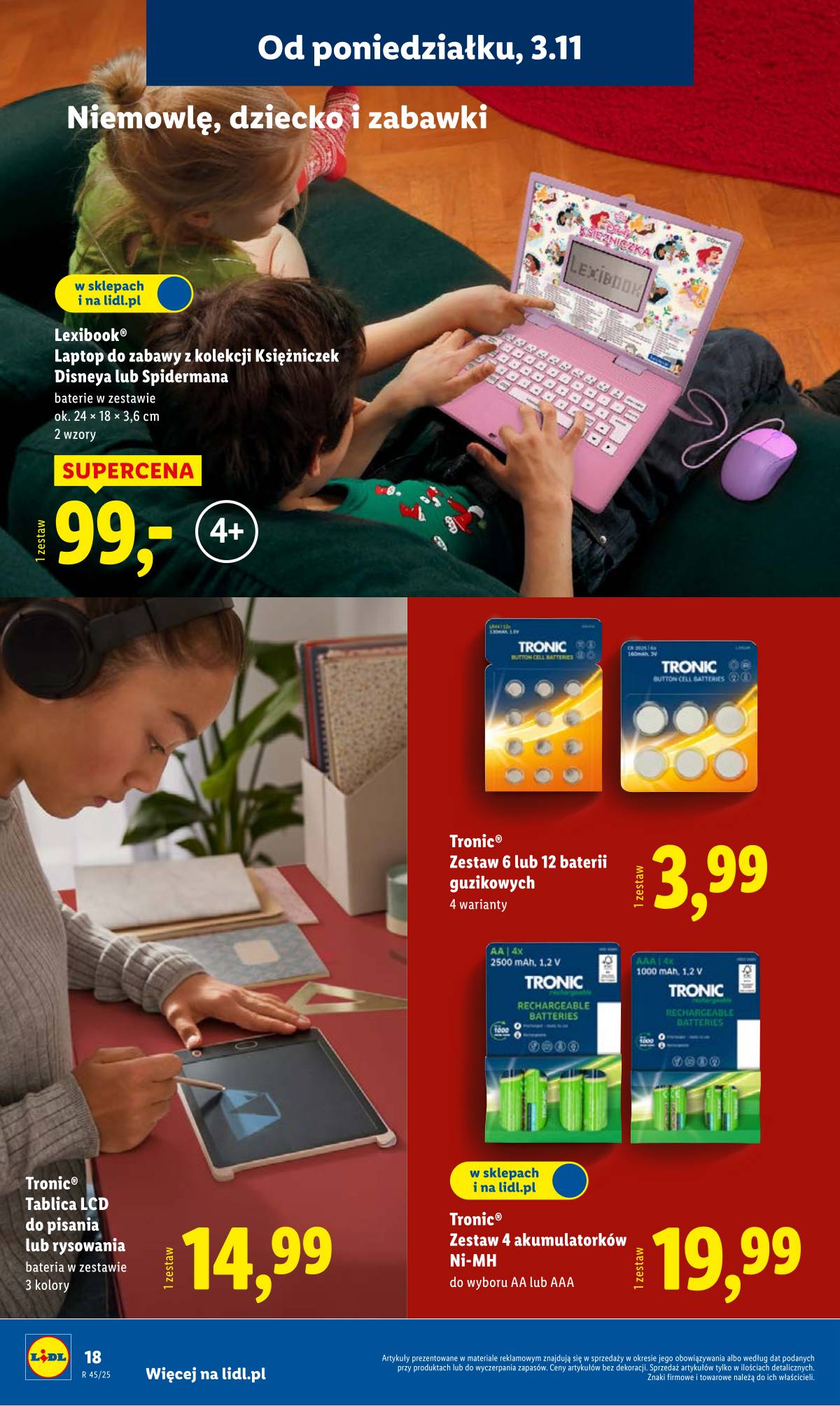 Lidl Lenkija - OFERTA WAŻNA OD 3.11 22 puslapis
