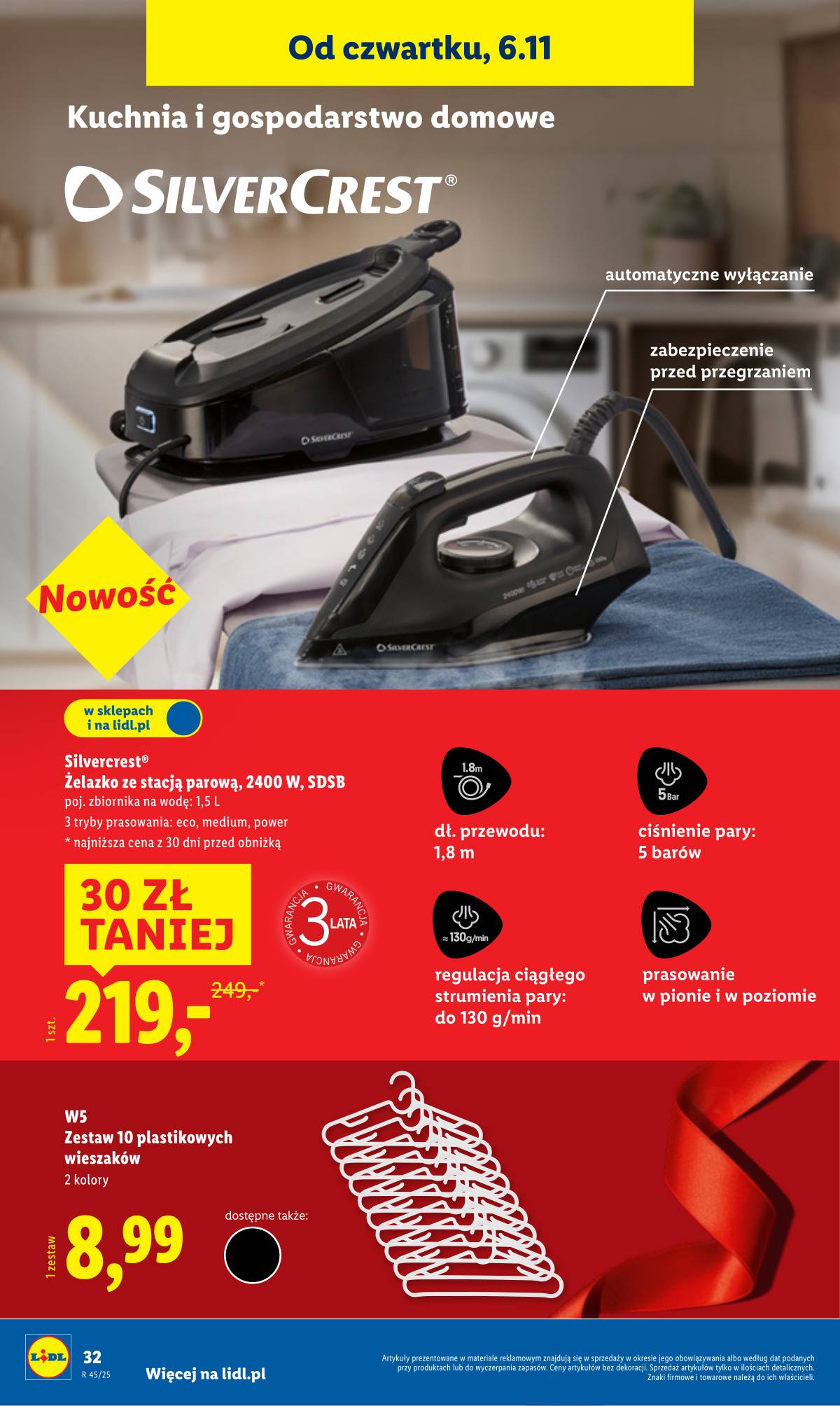 Lidl Lenkija - OFERTA WAŻNA OD 3.11 36 puslapis