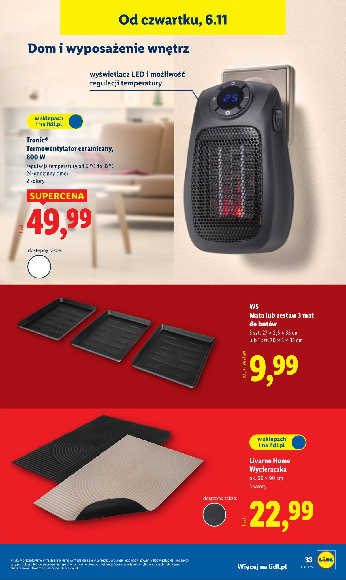 Lidl Lenkija - OFERTA WAŻNA OD 3.11 37 puslapis