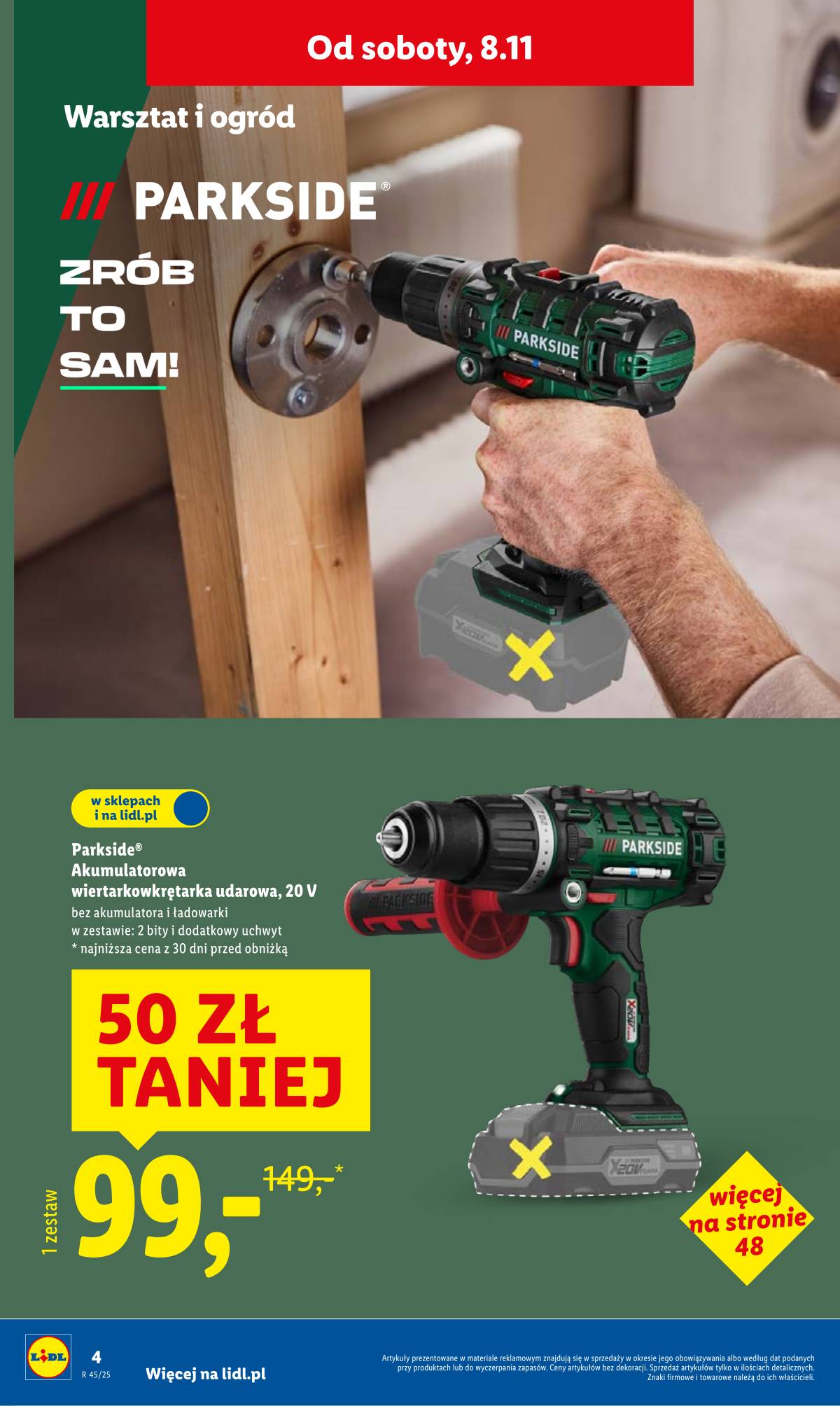 Lidl Lenkija - OFERTA WAŻNA OD 3.11 4 puslapis