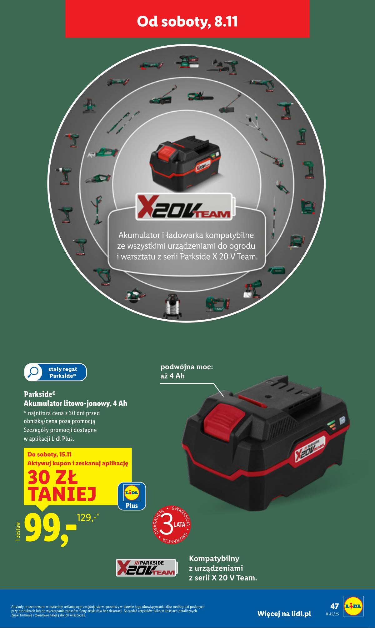 Lidl Lenkija - OFERTA WAŻNA OD 3.11 51 puslapis