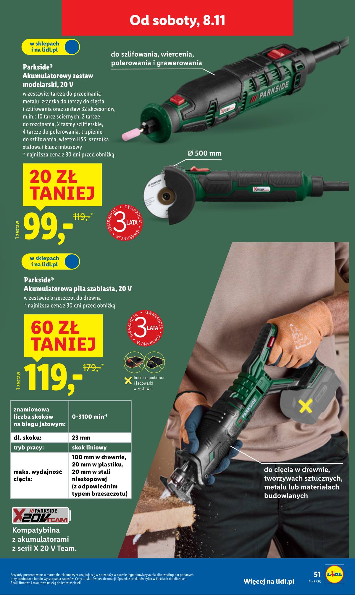 Lidl Lenkija - OFERTA WAŻNA OD 3.11 55 puslapis