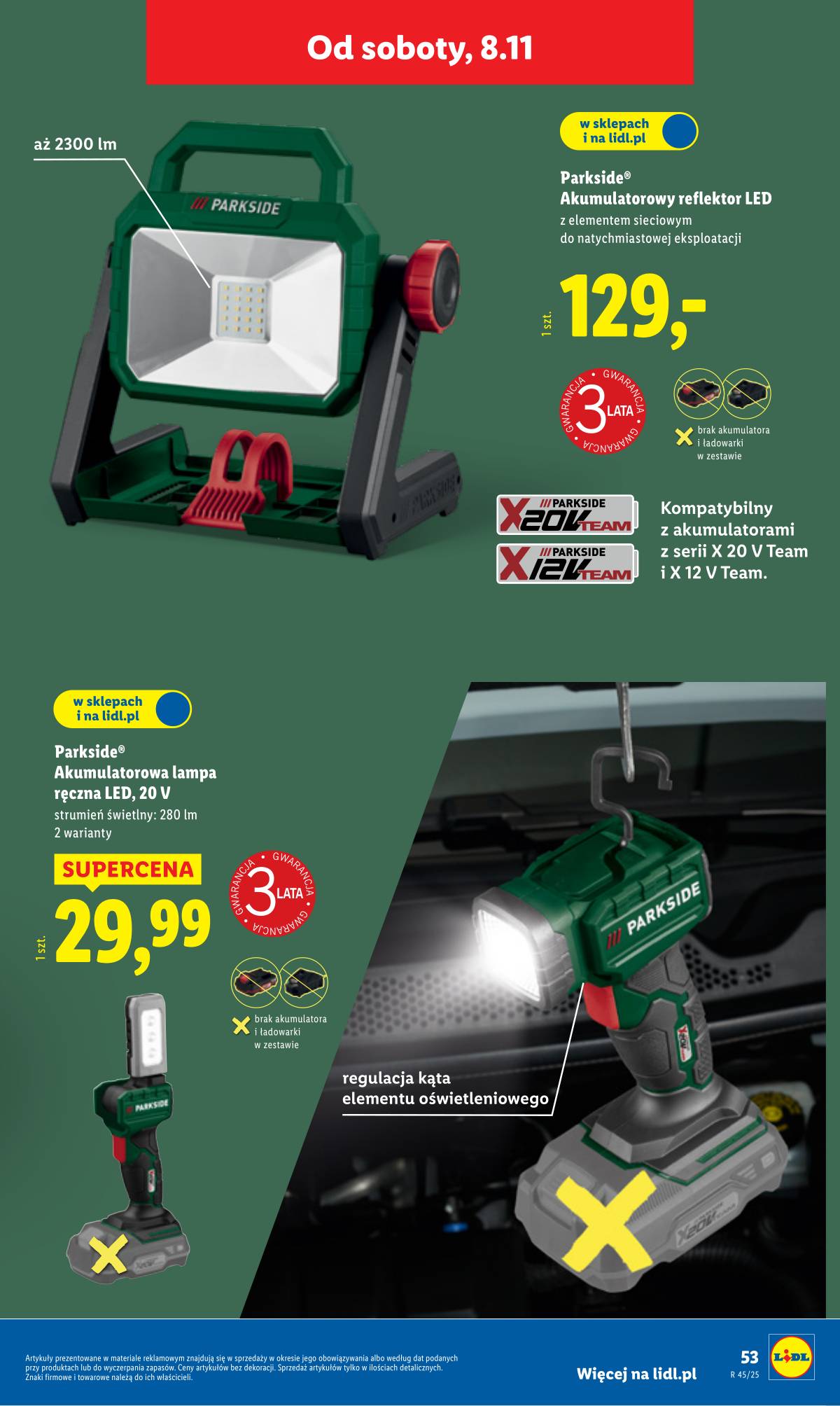 Lidl Lenkija - OFERTA WAŻNA OD 3.11 57 puslapis