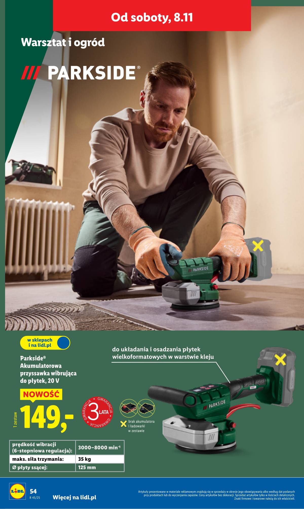 Lidl Lenkija - OFERTA WAŻNA OD 3.11 58 puslapis